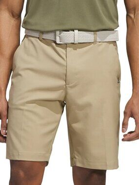 Adidas Men's Size 36 Beige Golf Shorts Polyester Lightweight  F1031